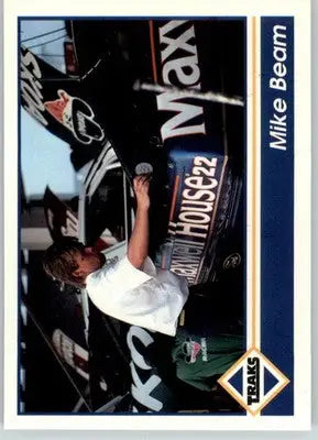 Mike Beam - 1992 Traks - #82 - Racing - Racing Card Single