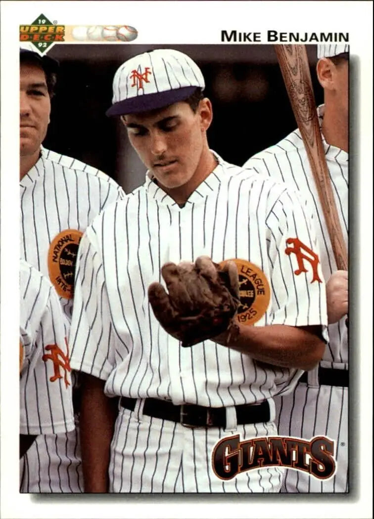 Mike Benjamin 1992 Upper Deck MLB #268 Baseball Card San Francisco Giants - Baseball Card Single