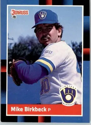 Mike Birkbeck - 1988 Donruss - #49 - Baseball - Baseball Card Single