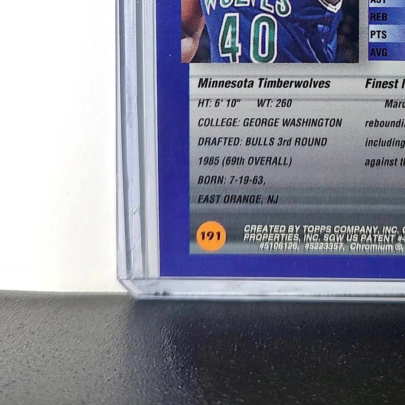 Mike Brown 1994-95 Topps Finest #191 Basketball Card