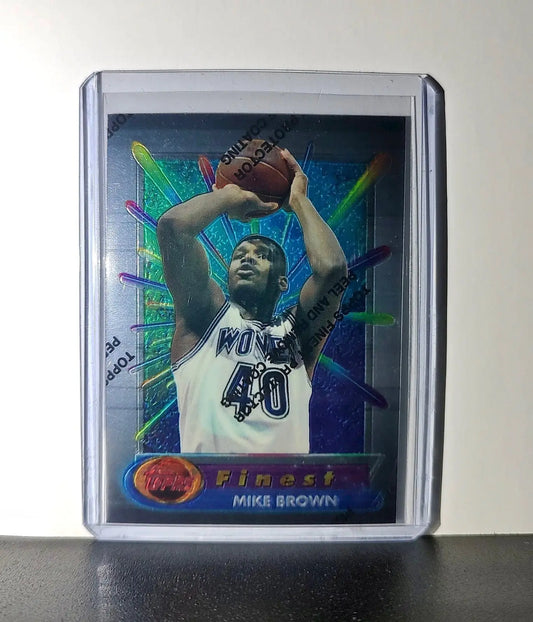 Mike Brown 1994-95 Topps Finest #191 Basketball Card - Basketball Card Single