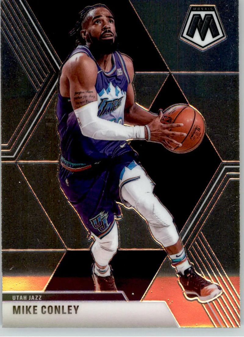Mike Conley - 2019-20 Panini Mosaic - #43 - Basketball - Basketball Card Single
