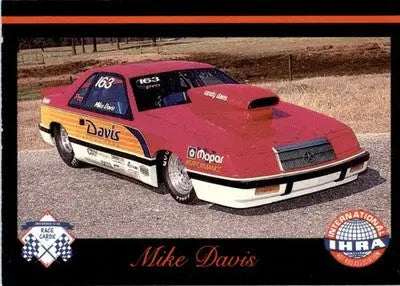 Mike Davis - 1989 Checkered Flag IHRA - #29 - Racing - Racing Card Single