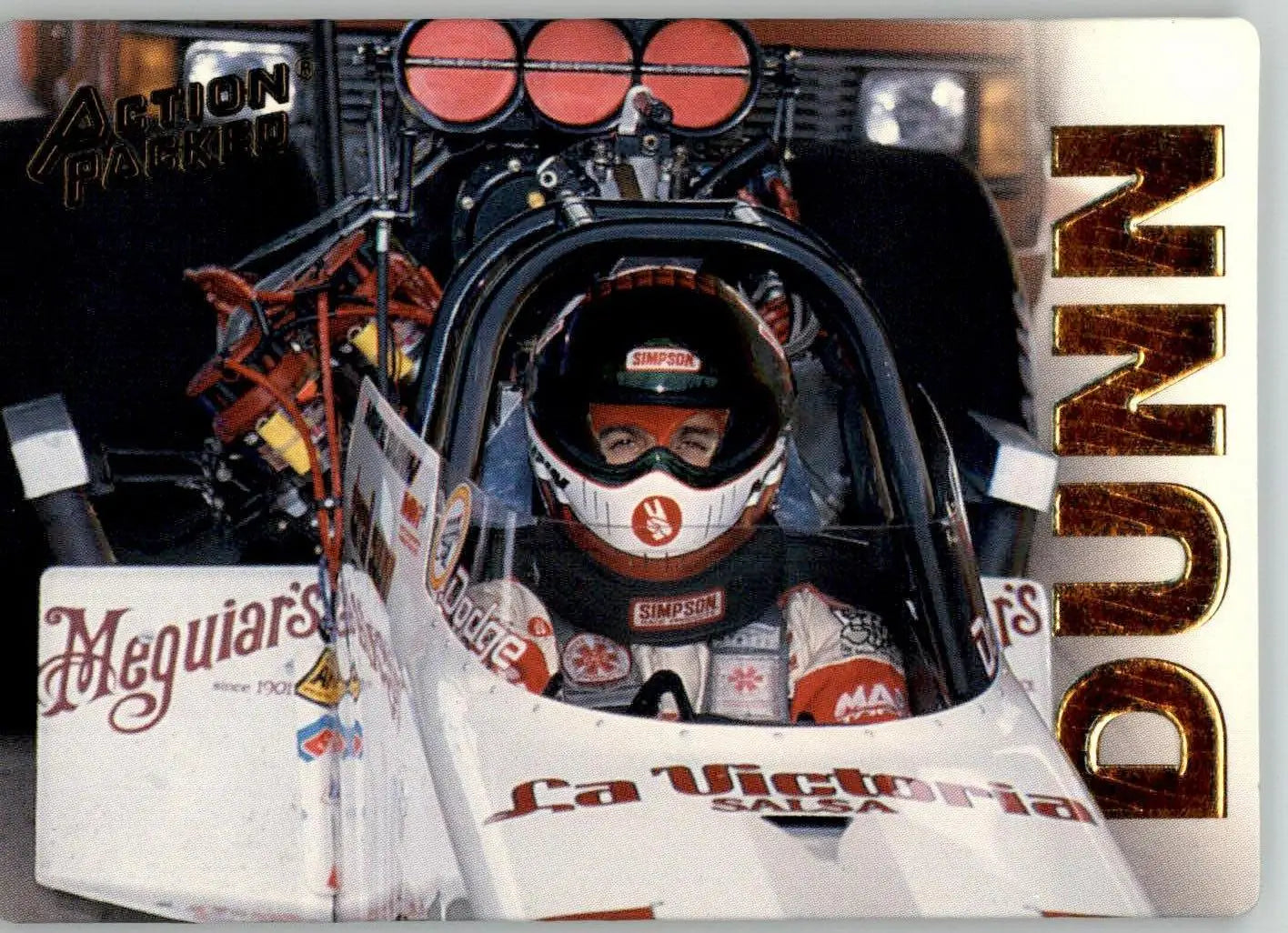 Mike Dunn - 1994 Action Packed NHRA - #4 - Racing