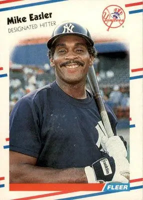Mike Easler - 1988 Fleer - #206 - Baseball - Baseball Card Single