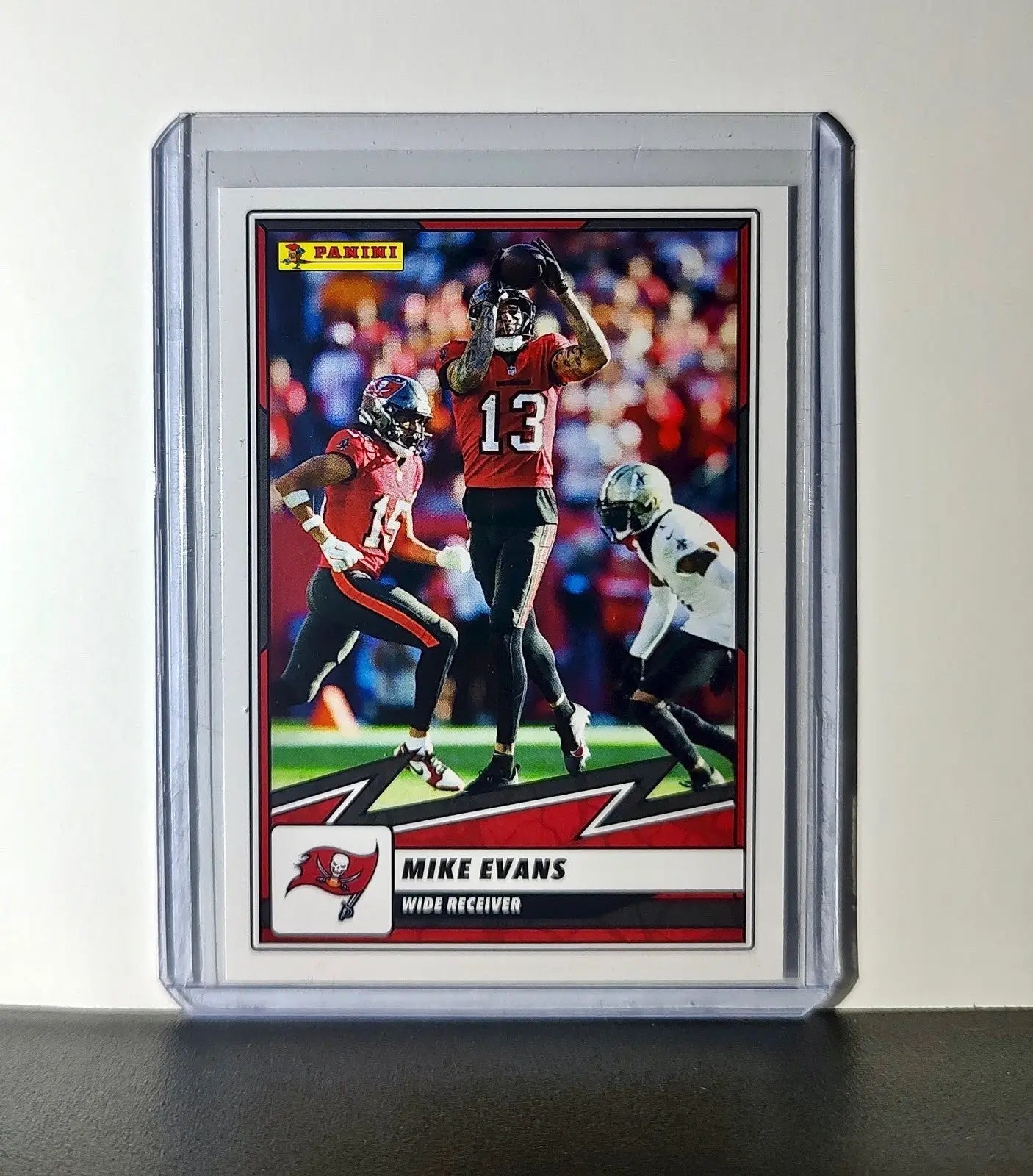 Mike Evans 2025 Panini NFL #51 Sticker Card Tampa Bay Buccaneers - Football Card Single