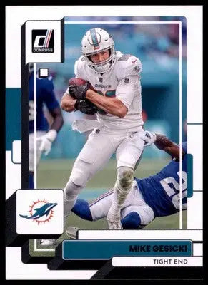Mike Gesicki 2022 Donruss #124 Miami Dolphins - Football Card Single