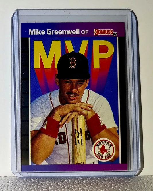 Mike Greenwell 1989 Donruss MLB #BC-13 MVP Baseball Card Boston Red Sox - Baseball Card Single