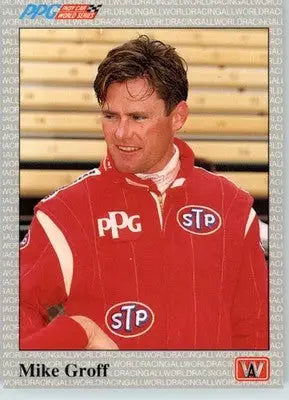 Mike Groff - 1991 All World - #22 - Racing - Racing Card Single