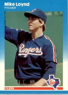 Mike Loynd - 1987 Fleer Update - #U-67 - Baseball - Baseball Card Single