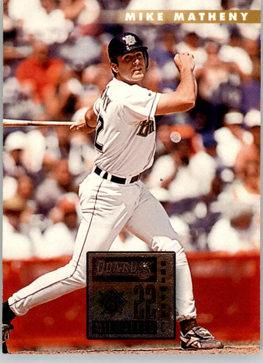 Mike Matheny - 1996 Donruss - #541 - Baseball - Baseball Card Single