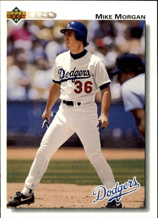 Mike Morgan 1992 Upper Deck MLB #513 Baseball Card Los Angeles Dodgers - Baseball Card Single
