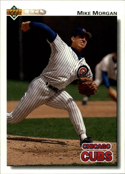 Mike Morgan 1992 Upper Deck MLB #703 Baseball Card Chicago Cubs - Baseball Card Single