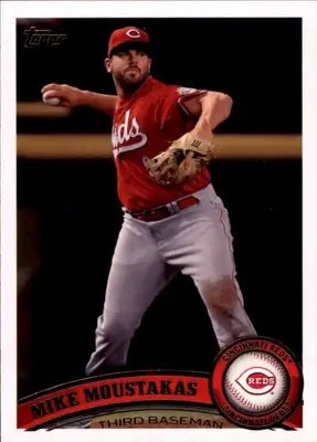 Mike Moustakas 2021 Topps Archives #256 Cincinnati Reds - Baseball Card Single