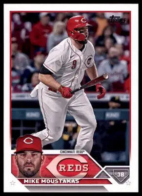 Mike Moustakas 2023 Topps #539 Cincinnati Reds - Baseball Card Single
