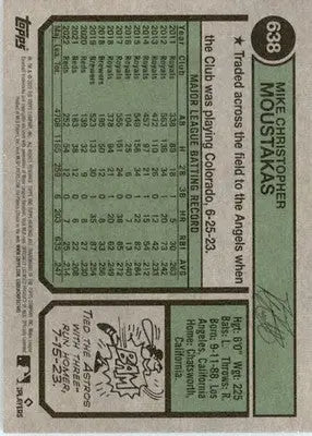 Mike Moustakas - 2023 Topps Heritage - #638 - Baseball - Baseball Card Single