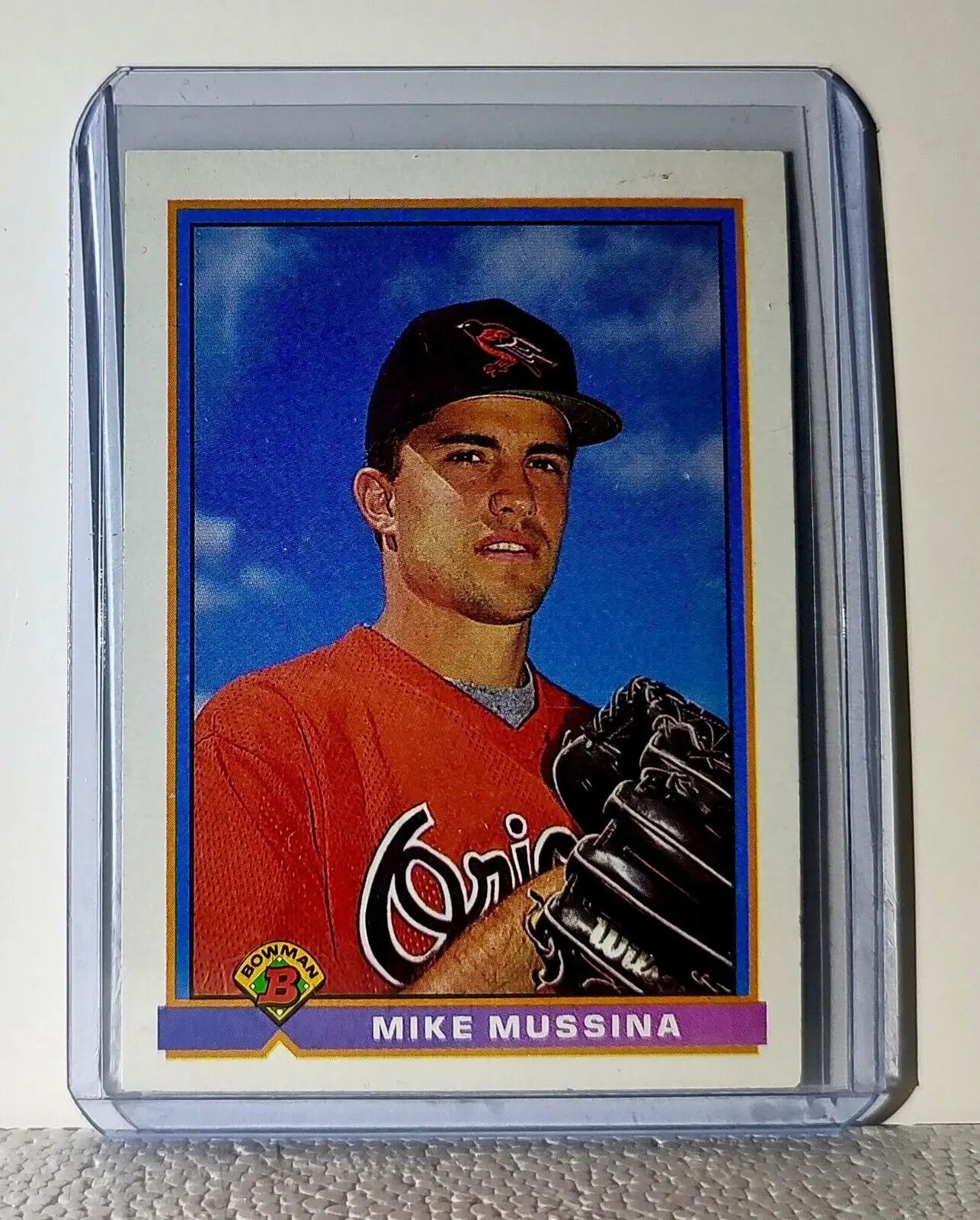 Mike Mussina 1991 Topps Bowman MLB #97 Baseball Card Baltimore Orioles - Baseball Card Single