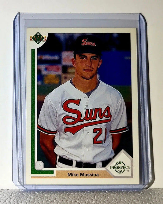 Mike Mussina 1991 Upper Deck MLB #65 Baseball Card Baltimore Orioles - Baseball Card Single