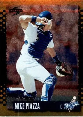 Mike Piazza - 1995 Score - #17 - Gold Rush Baseball - Baseball Card Single