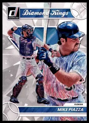 Mike Piazza 2023 Donruss Diamond Kings #20 Florida Marlins - Baseball Card Single
