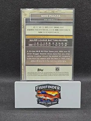MIKE PIAZZA 2025 TOPPS MUSEUM COLLECTION #17 Base Card NY METS - Baseball Card Single
