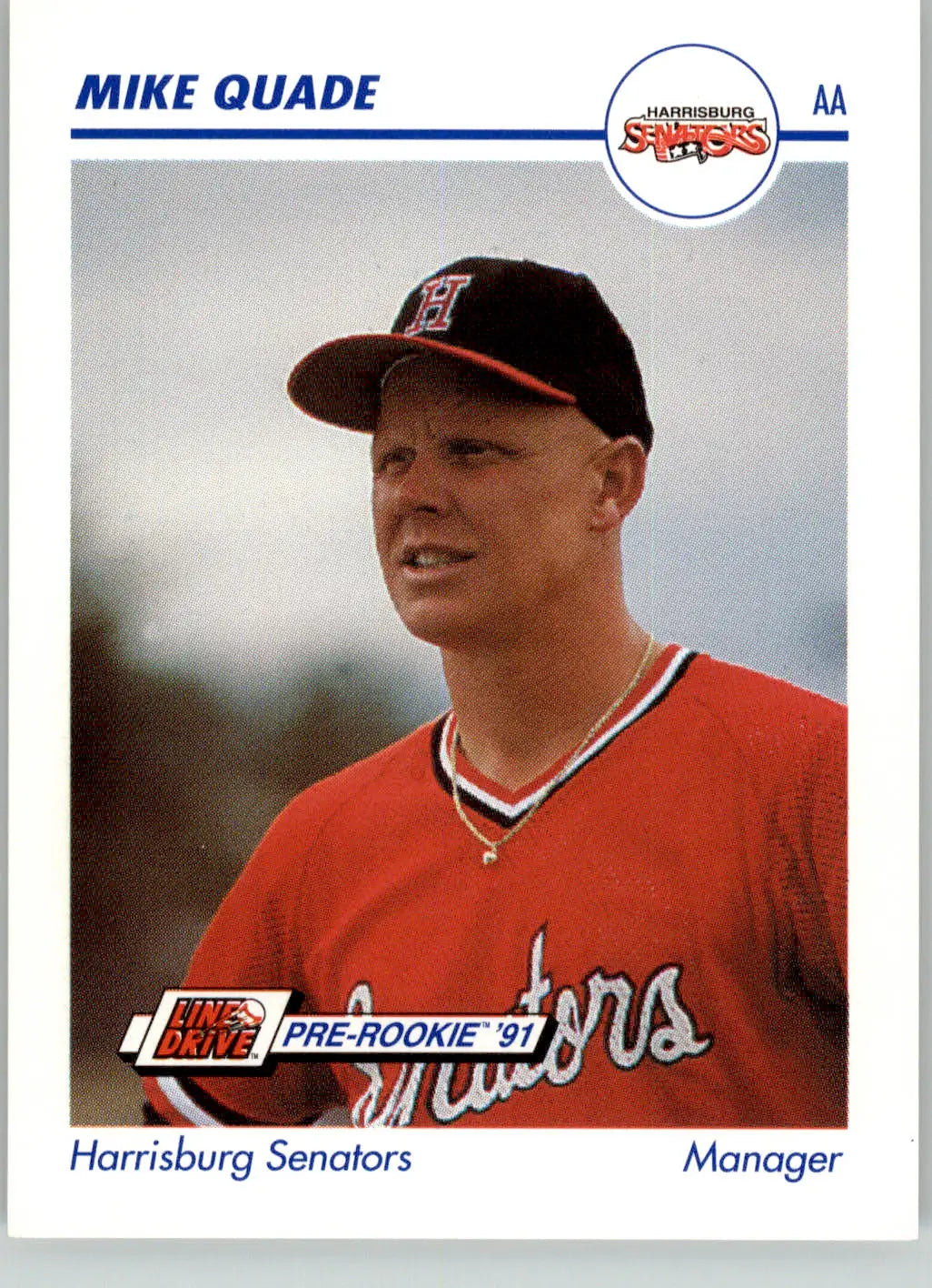 Mike Quade - 1991 Line Drive AA - #274 - Baseball - Baseball Card Single