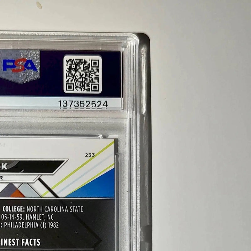 Mike Quick 2023 Topps Finest 002/125 #233 Purple Refractor PSA 10 Gem Mint