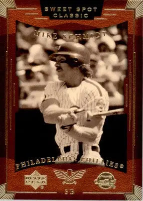 Mike Schmidt - 2004 Upper Deck Sweet Spot Classic - #60 - Baseball - Baseball Card Single