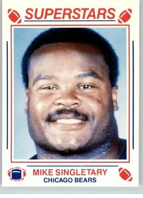 Mike Singletary - 1990 Ralston Purina Superstars - #NNO - Football - Football Card Single