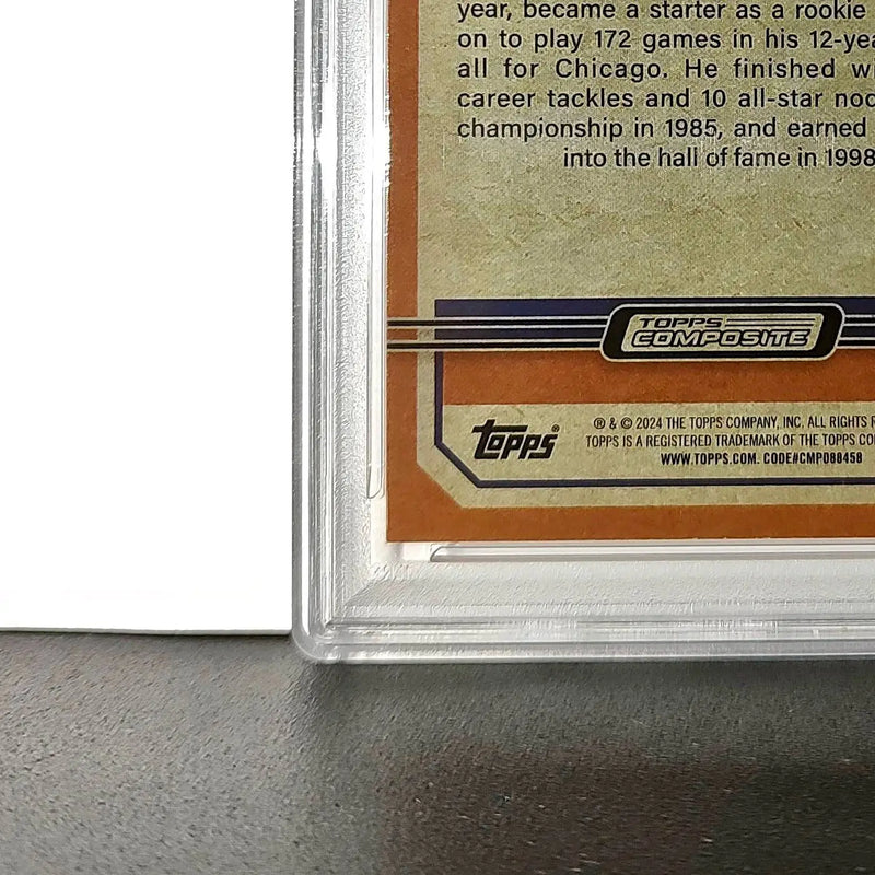 Mike Singletary 2023 Topps Chrome 1973 22/25 Orange Refractor #1973-5 PSA 10 Gem - Football Card Single