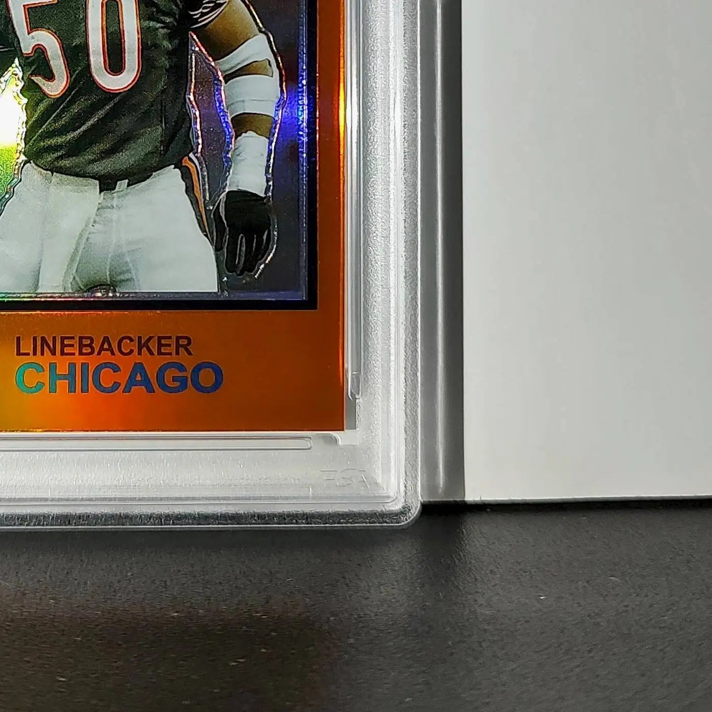Mike Singletary 2023 Topps Chrome 1973 22/25 Orange Refractor #1973-5 PSA 10 Gem - Football Card Single