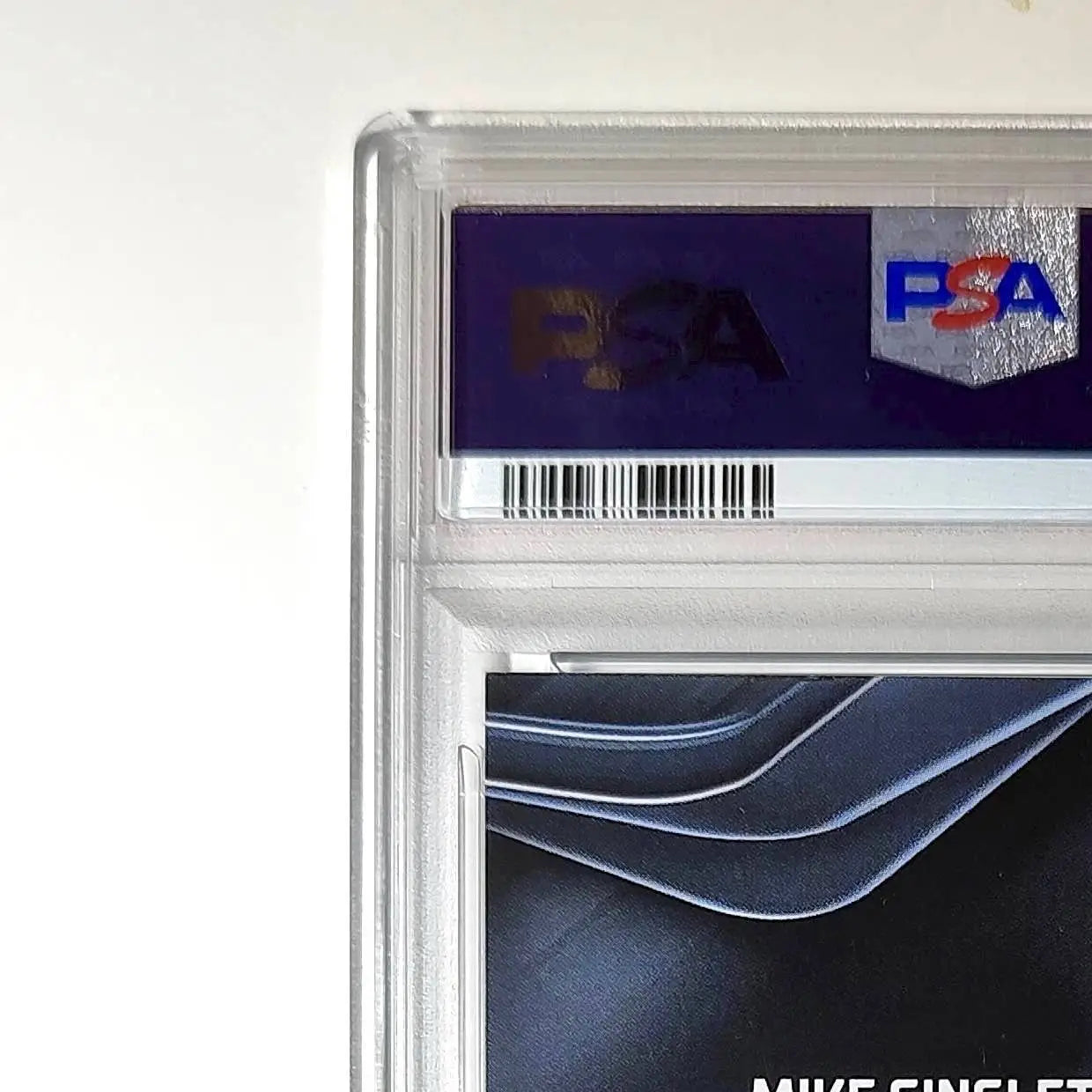 Mike Singletary 2023 Topps Chrome Black #TCAB-MS PSA 9 Auto 10 - Football Card Single