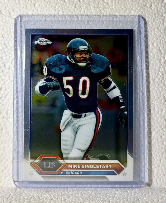 Mike Singletary 2023 Topps Chrome NFL #25 Composite Football Card Chicago Bears - Football Card Single