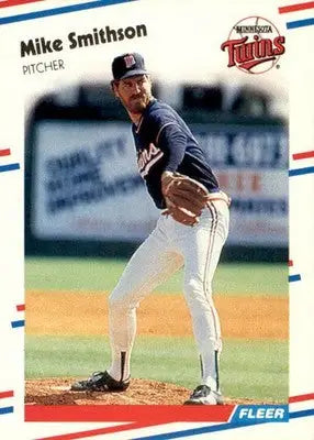 Mike Smithson - 1988 Fleer - #23 - Baseball - Baseball Card Single