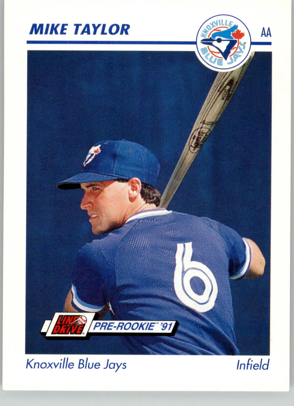 Mike Taylor - 1991 Line Drive AA - #366 - Baseball - Baseball Card Single