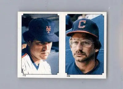 Mike Torrez / Jamie Easterly - 1984 Topps Stickers - #113 / 258 - Baseball - Baseball Card Single