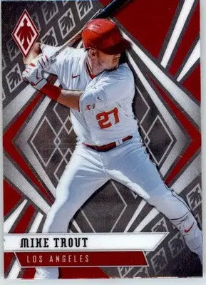 Mike Trout - 2021 Panini Chronicles - #19 - Phoenix Baseball - Baseball Card Single