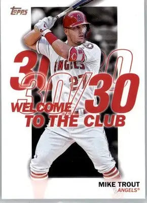 Mike Trout - 2023 Topps - #WC-15 - Welcome to the Club Baseball - Baseball Card Single