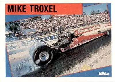Mike Troxel - 1989 Mega Drag - #15 - Racing - Racing Card Single