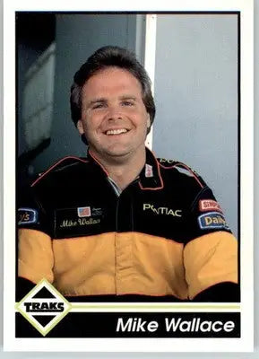 Mike Wallace - 1992 Traks - #152 - Racing - Racing Card Single