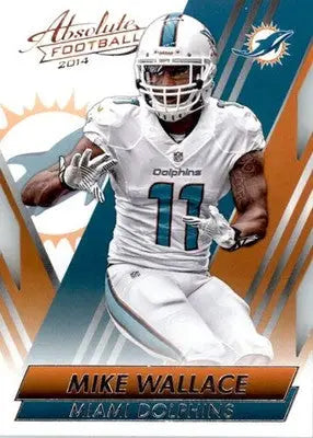 Mike Wallace - 2014 Panini Absolute - #30 - Retail Football - Football Card Single