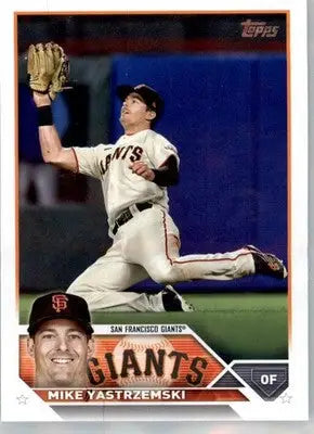 Mike Yastrzemski - 2023 Topps - #98 - Baseball - Baseball Card Single