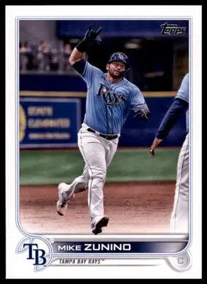 Mike Zunino 2022 Topps #324 Tampa Bay Rays - Baseball Card Single