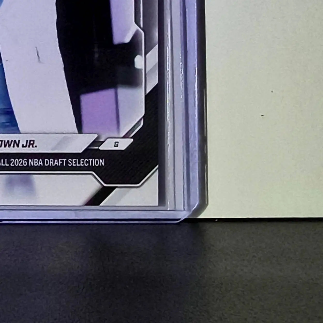 Mikel Brown Jr. Rookie 2026-27 Topps NBA Draft Night #MBRO Card Nets - Basketball Card Single