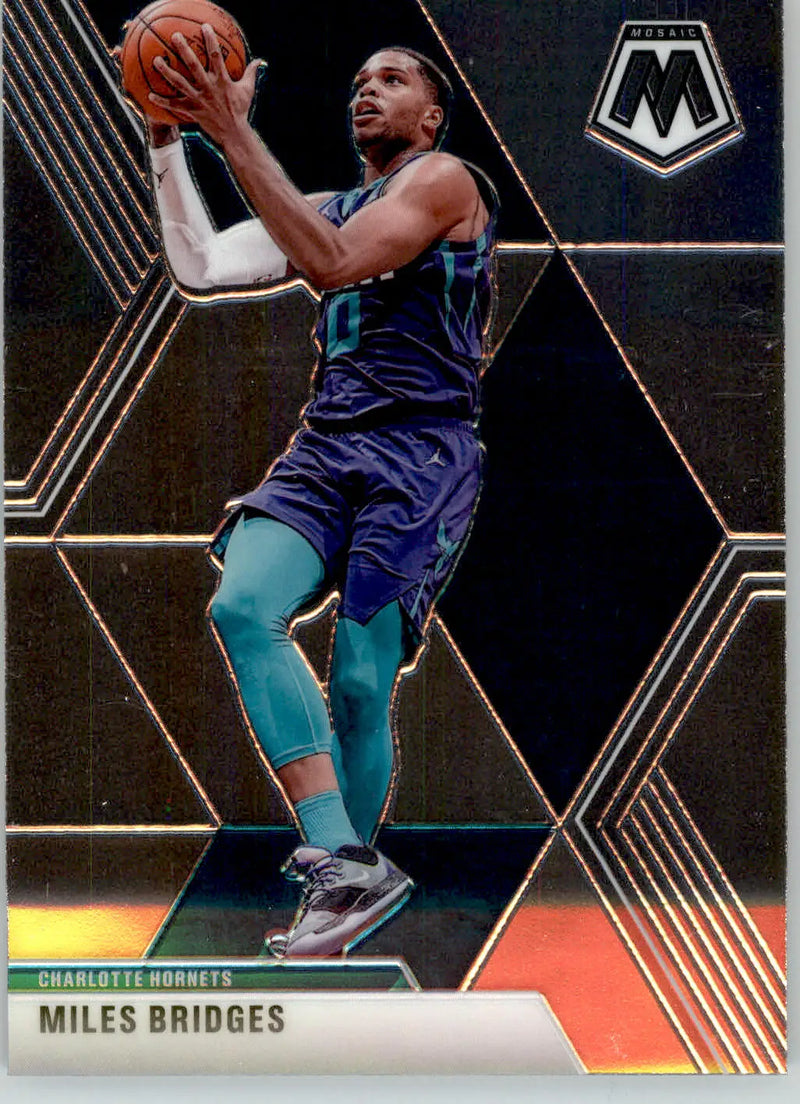 Miles Bridges - 2019-20 Panini Mosaic - #82 - Basketball - Basketball Card Single