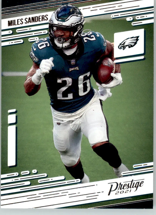 Miles Sanders - 2021 Panini Prestige - #111 - Football - Football Card Single