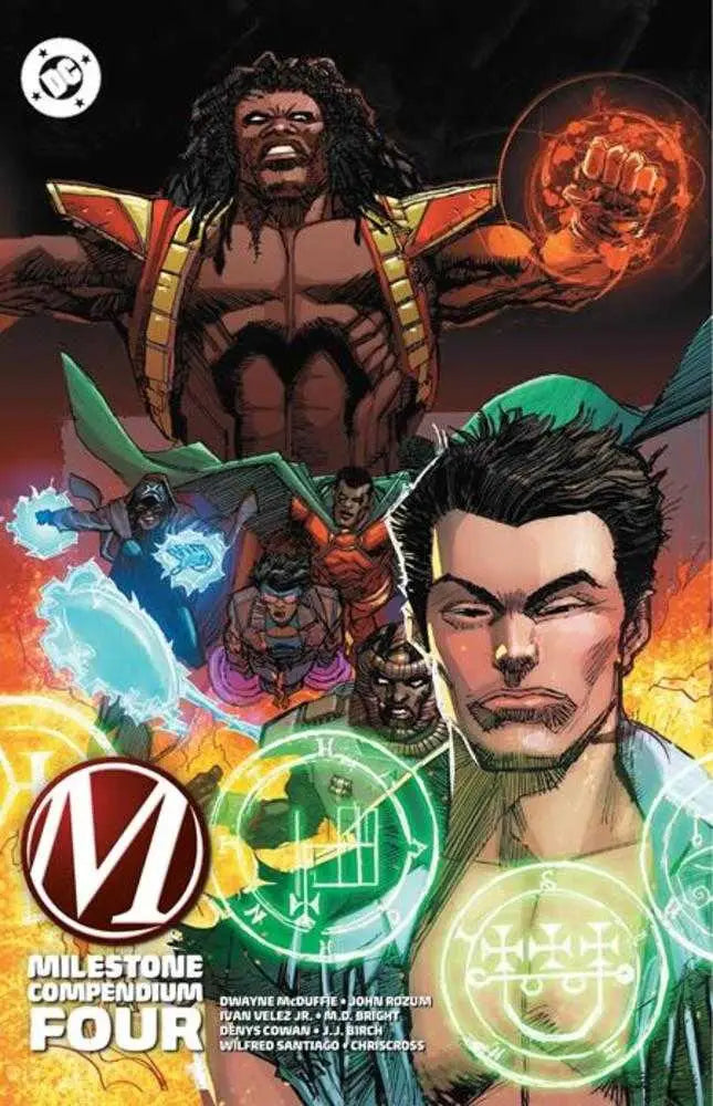 Comic book cover of Blood Syndicate original stories in Milestone Compendium 04 TP
