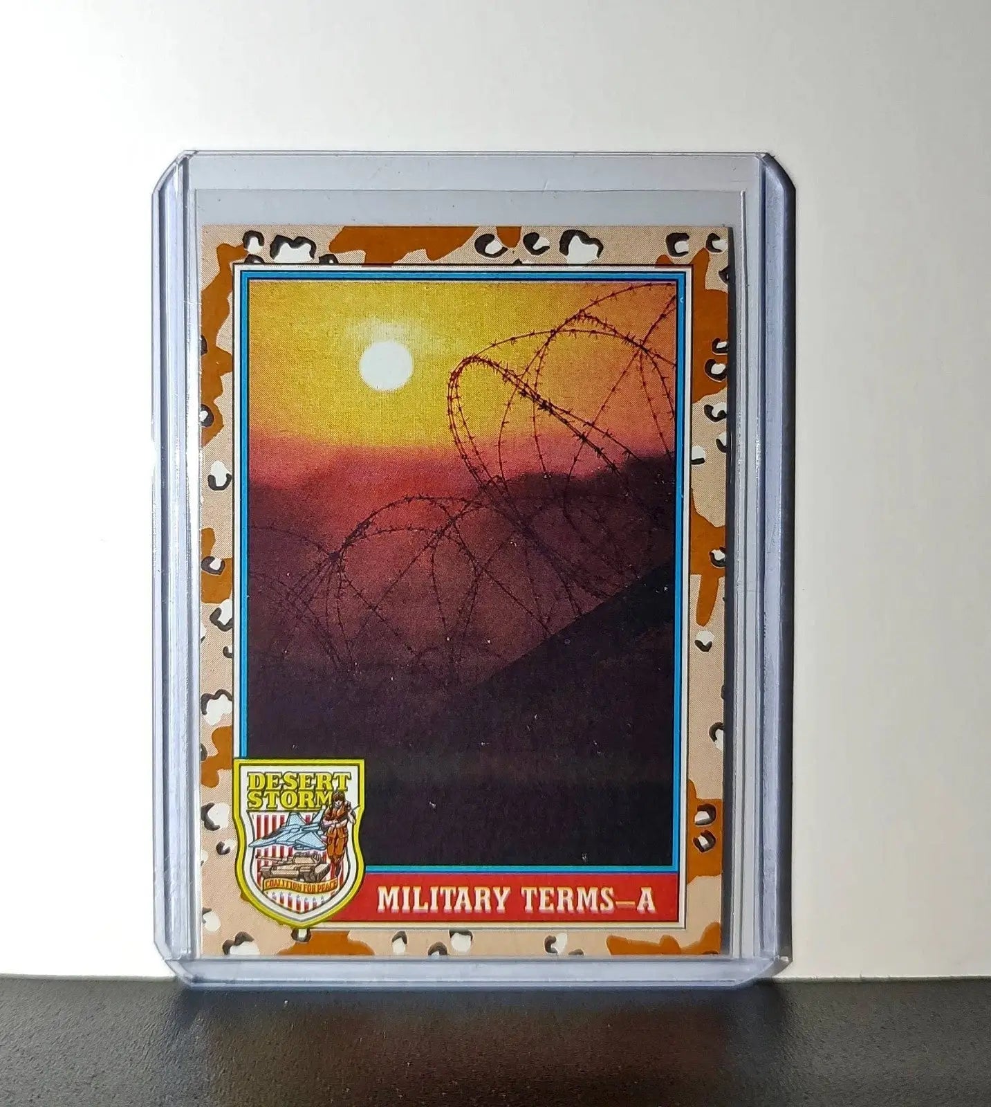 Military Terms – A 1991 Topps Desert Storm #143 Card - Other