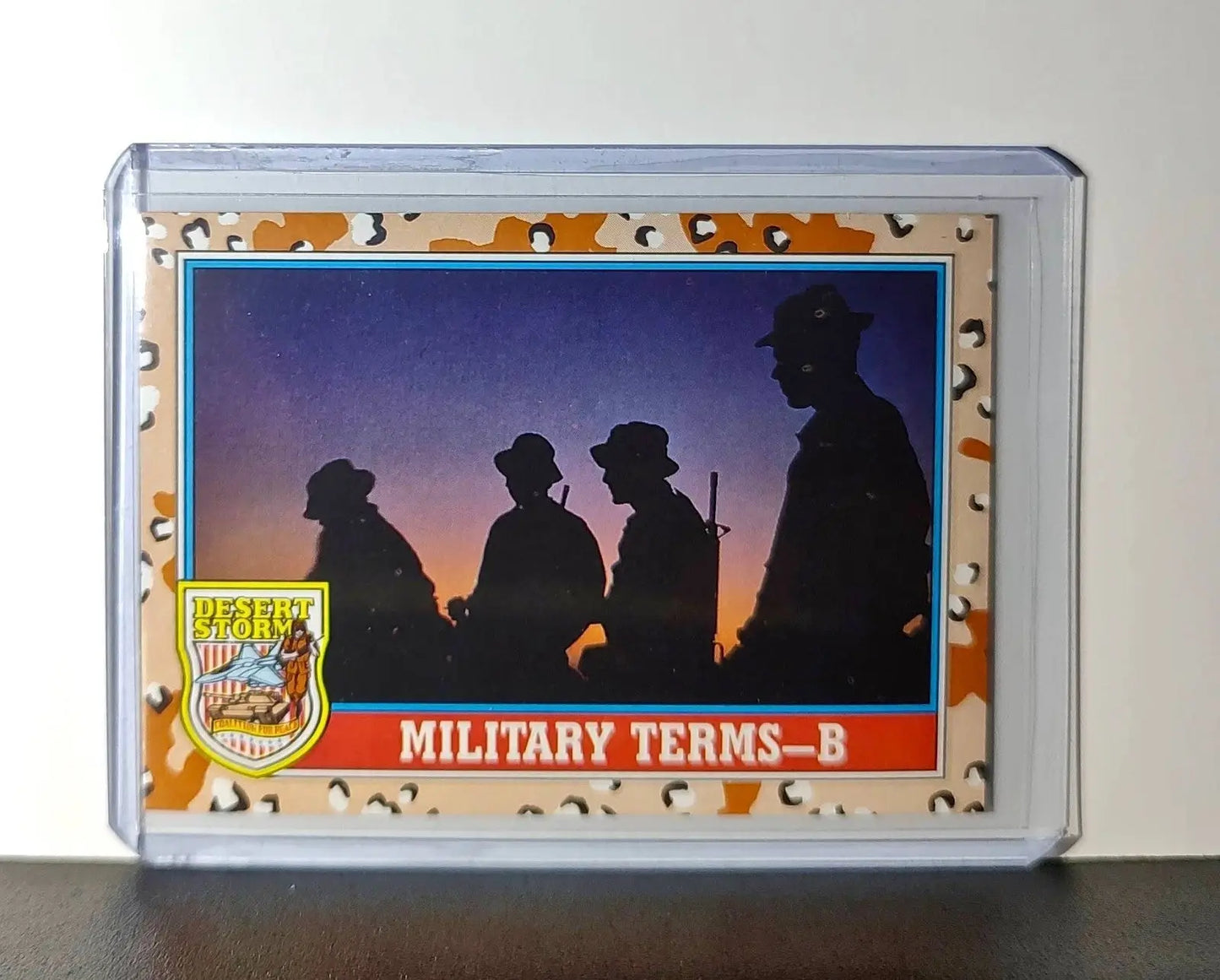 Military Terms – B 1991 Topps Desert Storm #144 Card