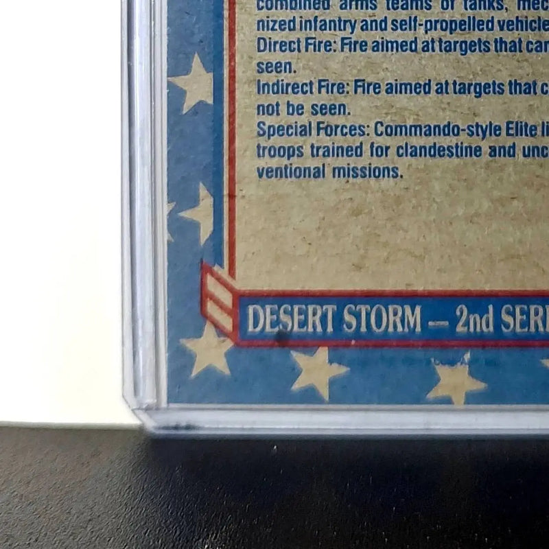 Military Terms – B 1991 Topps Desert Storm #144 Card